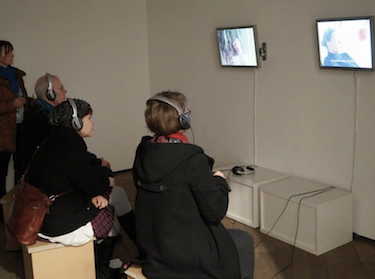 2-channel-installation at: Galerie Jarmuschek+Partner, ISOMERE, 2015